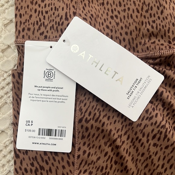 Athleta Salutation Stash 7/8 Tight - Picture 5 of 7